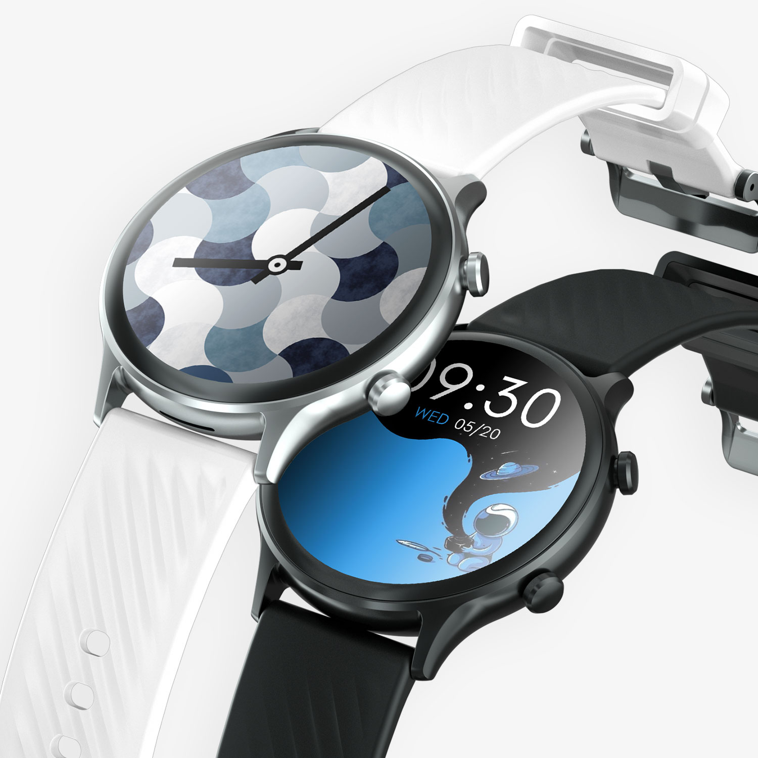 Montres intelligentes waterproof de remise en forme de sport imperméables à la mode