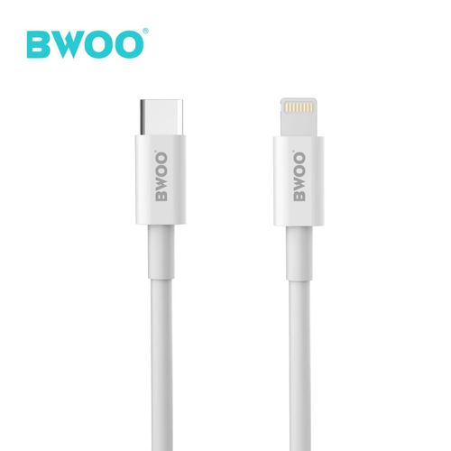 Bwoo Câble 20W De Données De Charge Rapide Type-C Lightning PD Pour Iphone Tous Séries