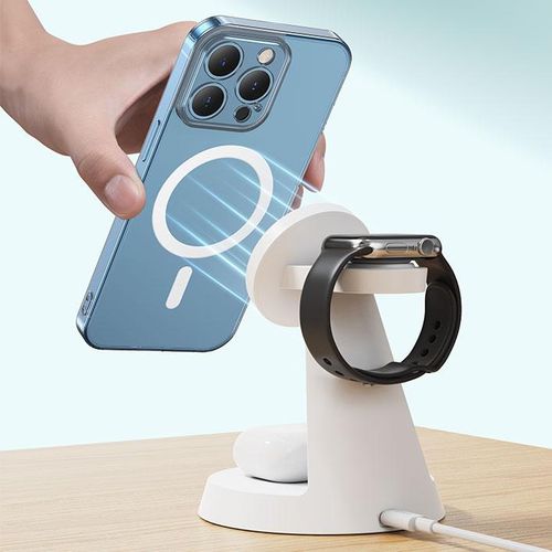 WL 23 Bwoo CHARGEUR sans fil 15 W 3 en 1 pour appareil Apple