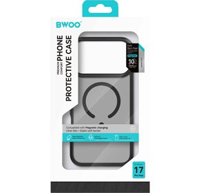 Coque de protection intégrale BWOO pour iPhone 17 Pro Max