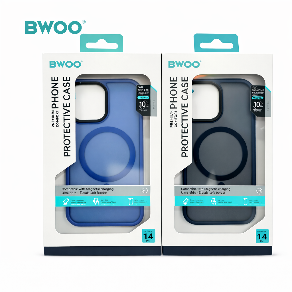 Coque de protection intégrale BWOO pour iPhone 14 Simple