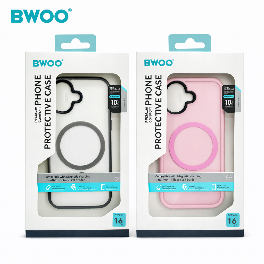 Coque de protection intégrale BWOO pour iPhone 16